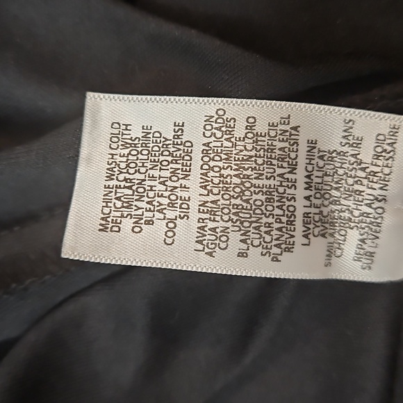 Kut from the Kloth Chloe Patchwork Midi Dress Womens 10 Bow Black Orange - Picture 5 of 16